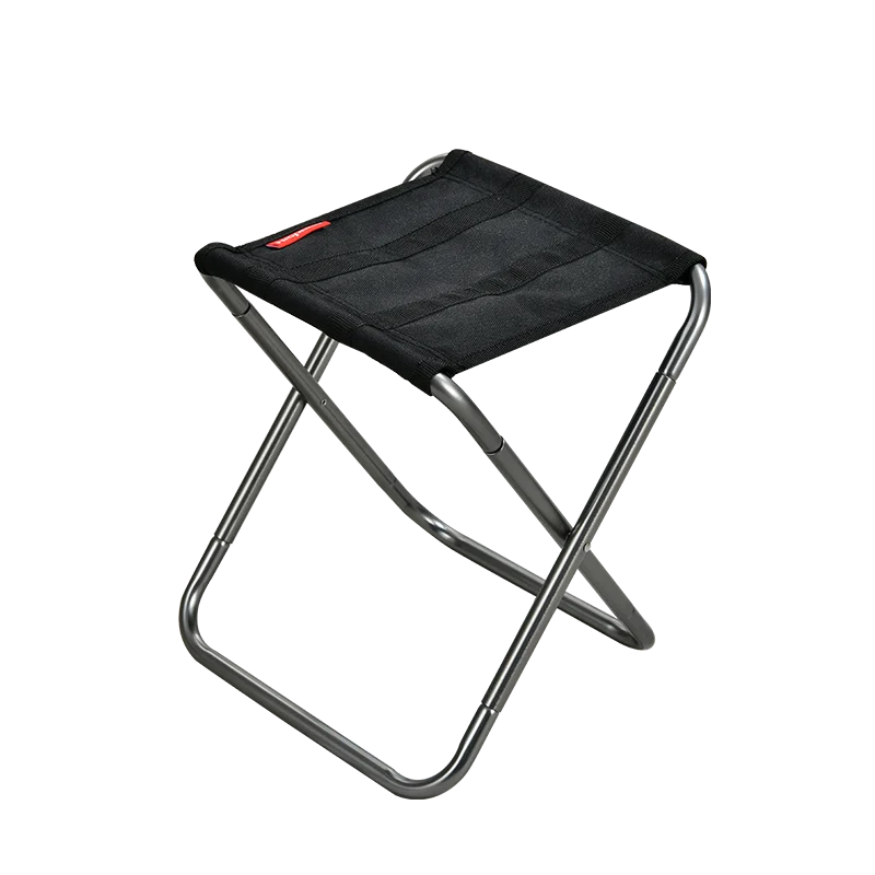 HISPEED A Portable Stool Aluminium 400lbs 8.5Inch Mini Camping Seat Set with Carry Bag