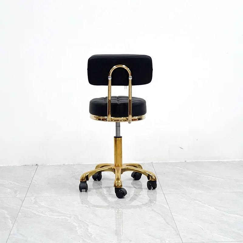 Retro Men All Black Barber Chair Classics Salon Hairdressing Chairs Hydraulic Chair Factory Wholesale