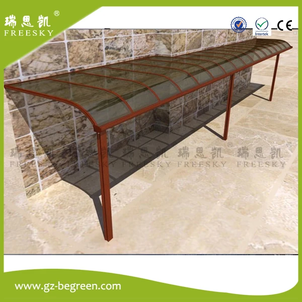 
windproof large shade Aluminum Hard Top Polycarbonate Pergola gazebo shed patio cover in china 