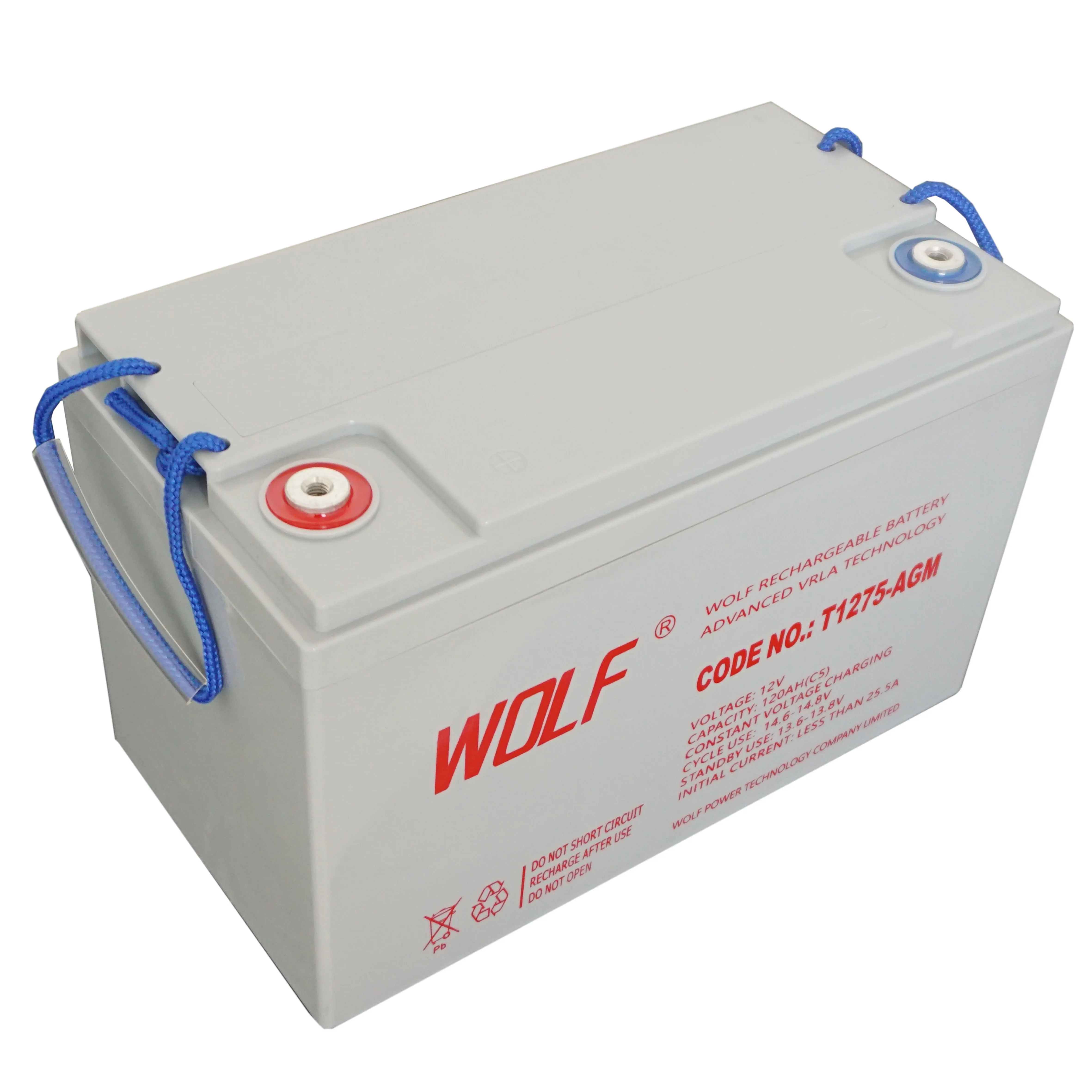12V 150ah T1275 Deep Cycle Agm Battery for Golf Cart