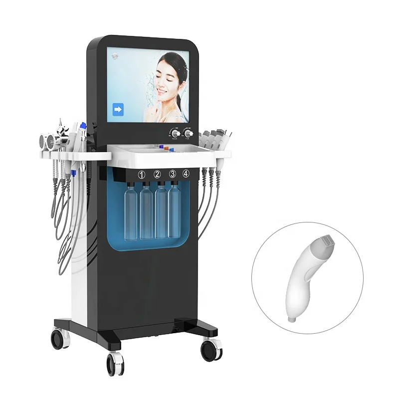 2023 Maquina Hidrofacial Face Hydra Hydro Hidrafacial Handle Rejuvenecimiento Hidro Facial De La Piel Microdermabrasion Machine