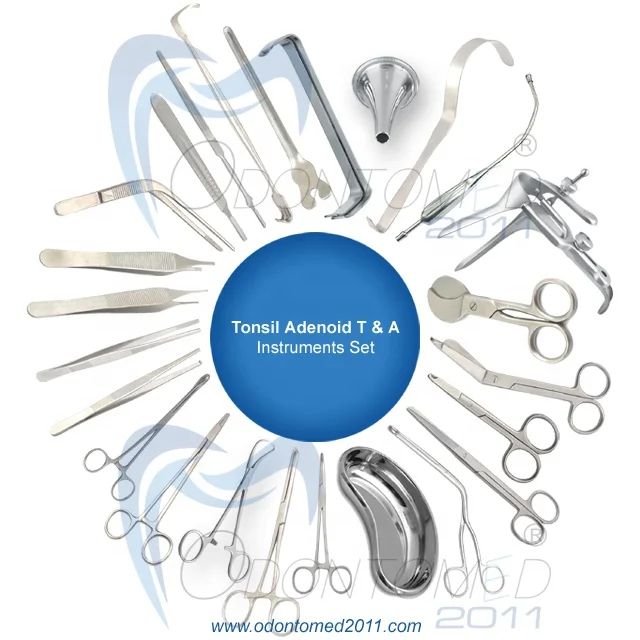 Tonsil Adenoid T & A Instrument Set ENT Surgery Instruments Sets