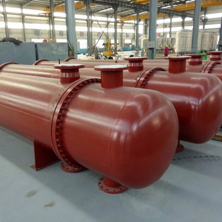 Industrial SS304 stainless steel titanium inner fin shell tube heat exchanger