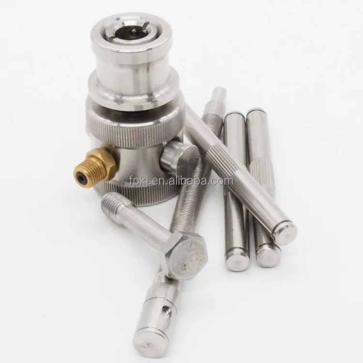 custom design splined dowel pins Whiting Shutter Door Parts taper Knurled Pin