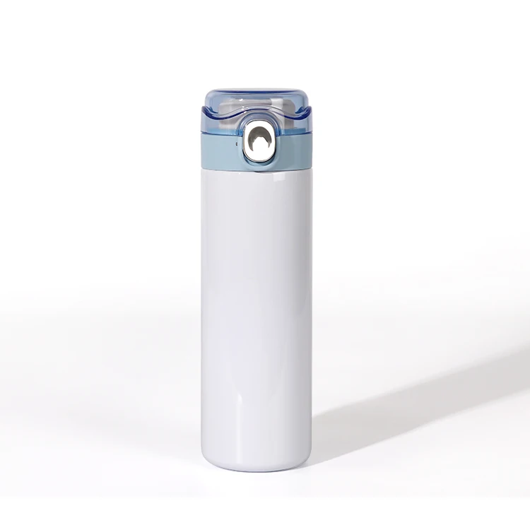 Pea thermos water bottle Round bottom stainless steel vacuum Flask for sublimation