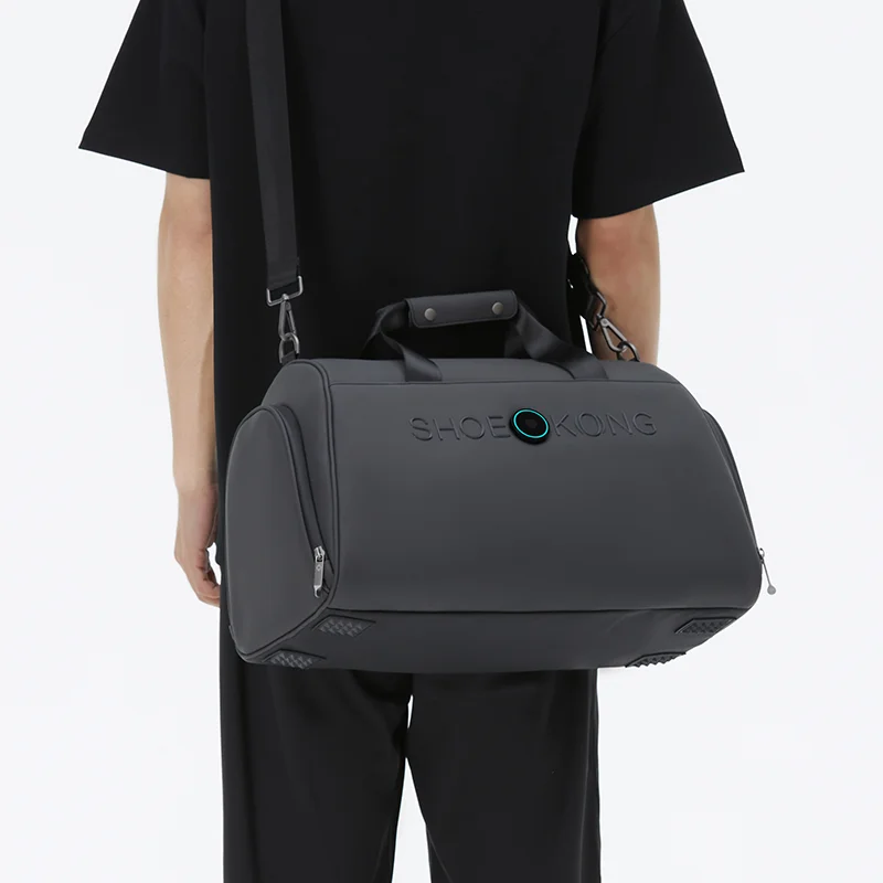 TOHUGS Ergonomic Sports Crossbody Bag with Ion Purification Technology Zipper Closure Sterilization Deodorization Functions