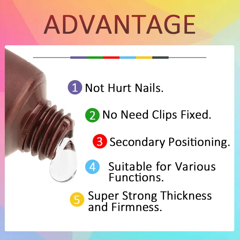 Factory Cheap Price Wholesale Nail Glue Gel Tips Super Adhesive Top Quality Glue For Nail Tip