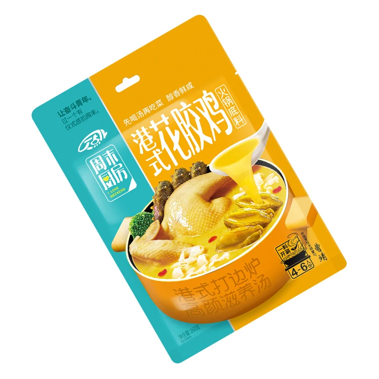 Sichuan приготовление рыбы maw ароматизированный куриный суп горячий горшок список специй