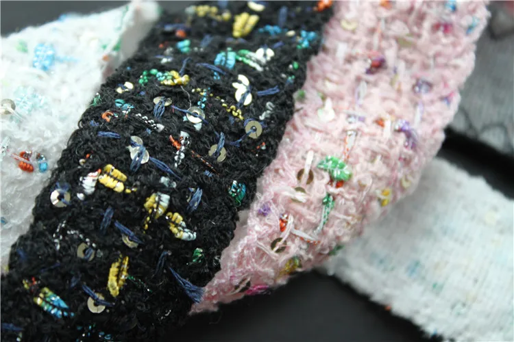 custom 35mm elastic weave garment jacquard ribbon for decoration