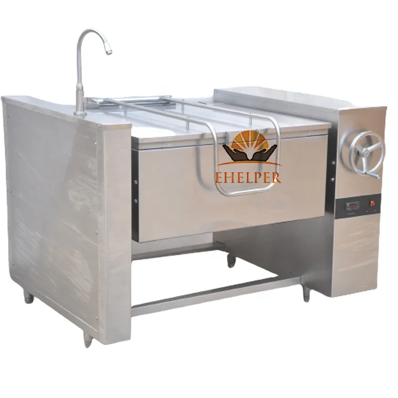 Hot sale CE verified good quality Commercial Kitchen tilting brat pan 250 litres