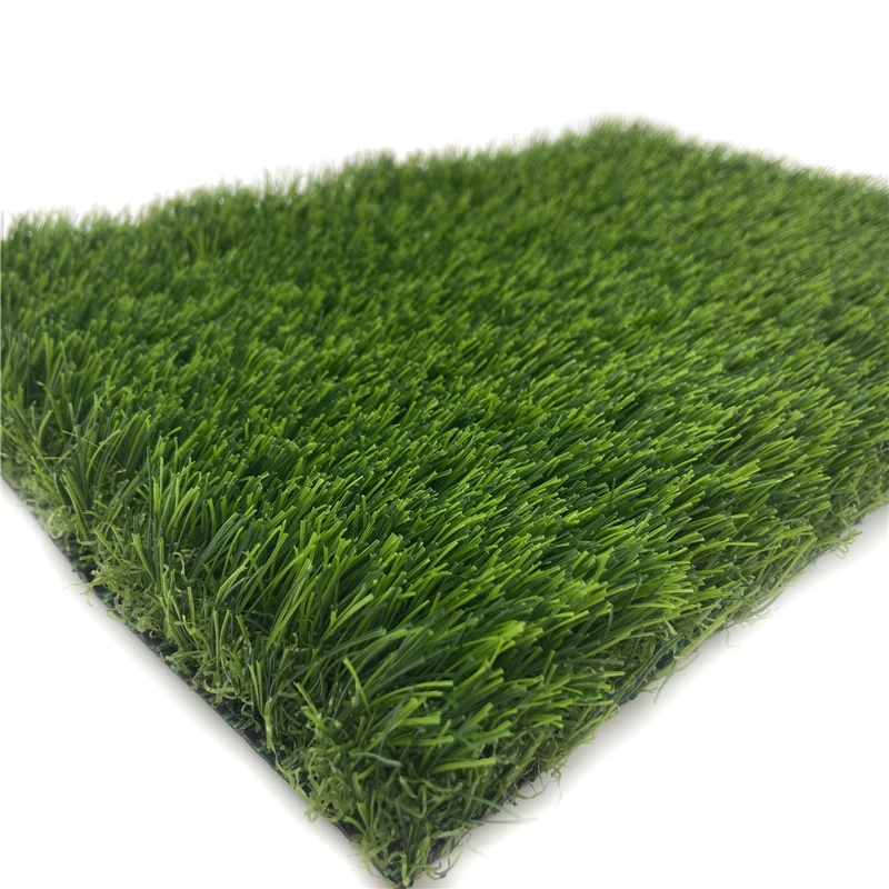 
UNI Free Samples Three-tone color and natural looking green Artificial Grass for family gardens 