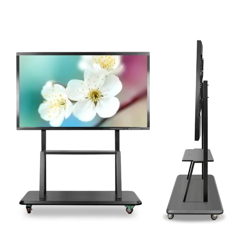 Conference Classroom 86 100 Inch Teaching Board Touch Screen Smart TV Digital LCD Whiteboard Interactive Flat Panel Display