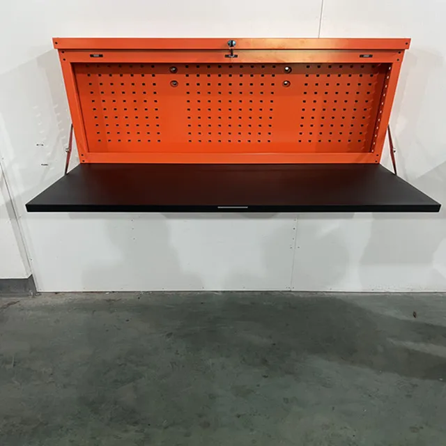 Wall Mounted Metal Tool Organizer for Garage Storage
