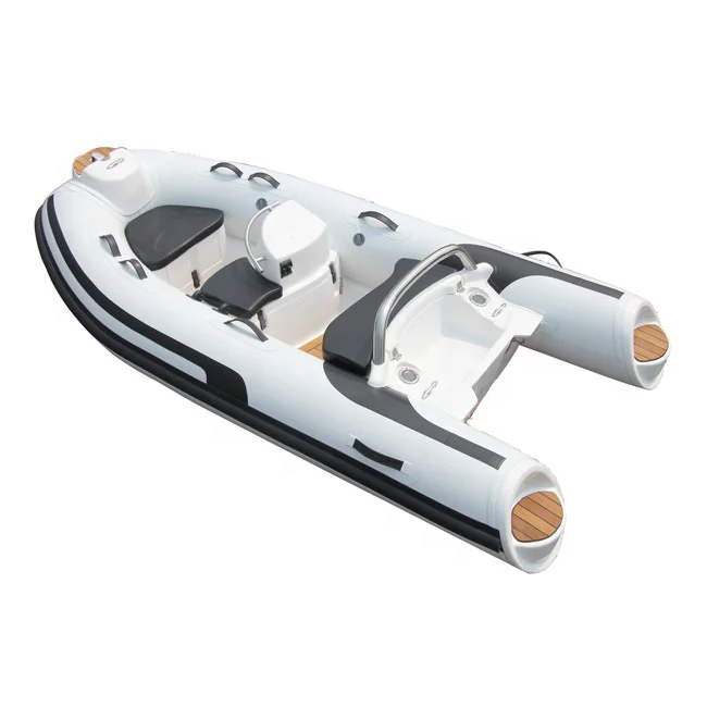 RIB300 Small Tender PVC/Hypalon Rigid Fiberglass Inflatable Boats For 3 People
