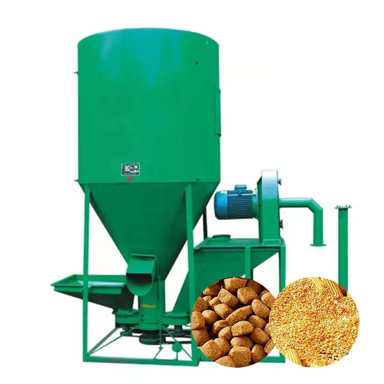 Chinese direct  poultry feed mixer corn grinder for chicken feed animal feed processing machine