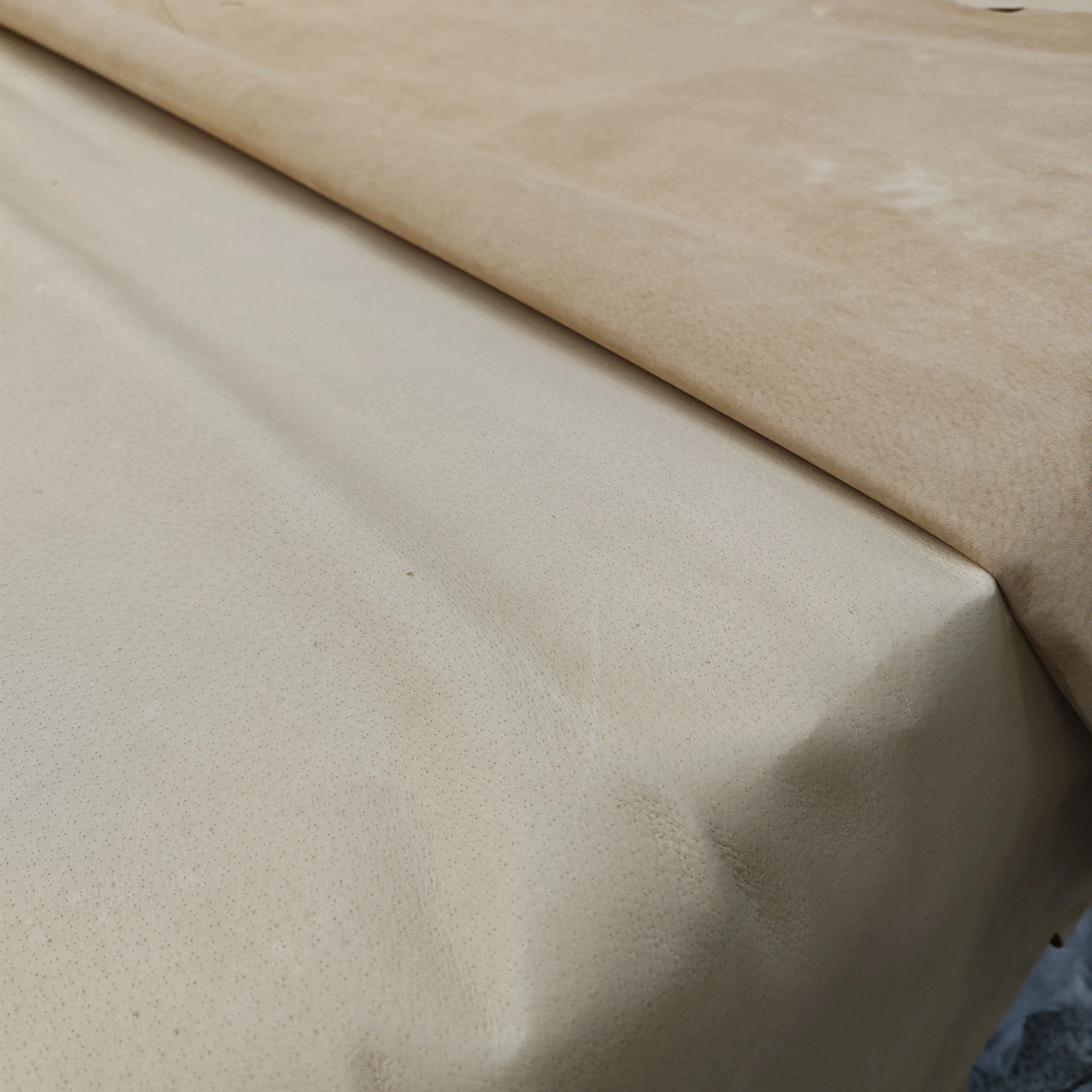 Pig skin split nubuck real pig leather for shoes lining