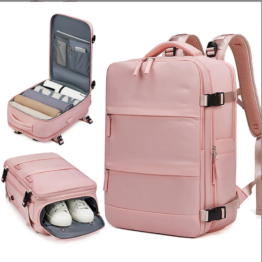 Multifunction Waterproof Large Capacity Anti Theft Smart Hiking Carry On Outdoor Laptop Travel Backpack With USB