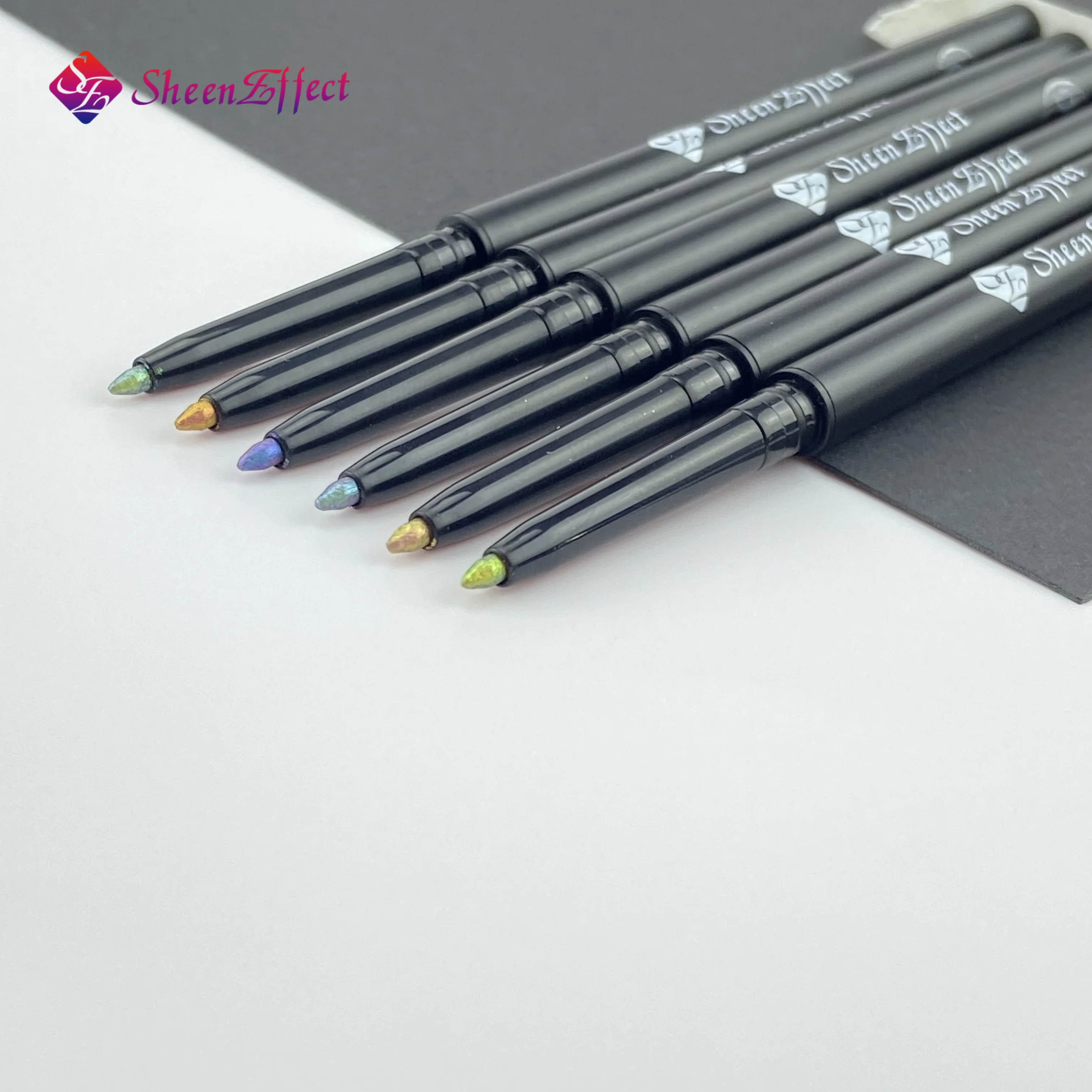 Wholesale Chameleon Eyeliner Eye Makeup Waterproof Glitter Color Changing Duochrome Eyeliner