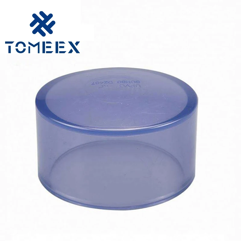 Transparent PVC Pipe Fitting Plastic Pipe