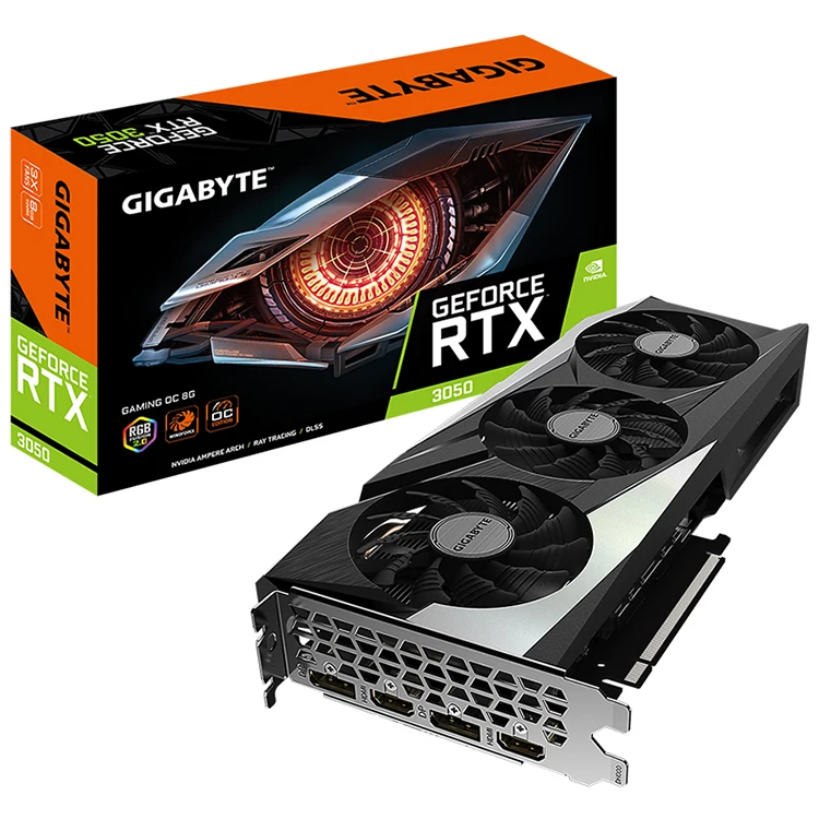 RTX 3050 GAMING OC 8G Graphics Card Brand New Rtx 3050 Gaming OC FG For GIGABYTE not used RTX 3050