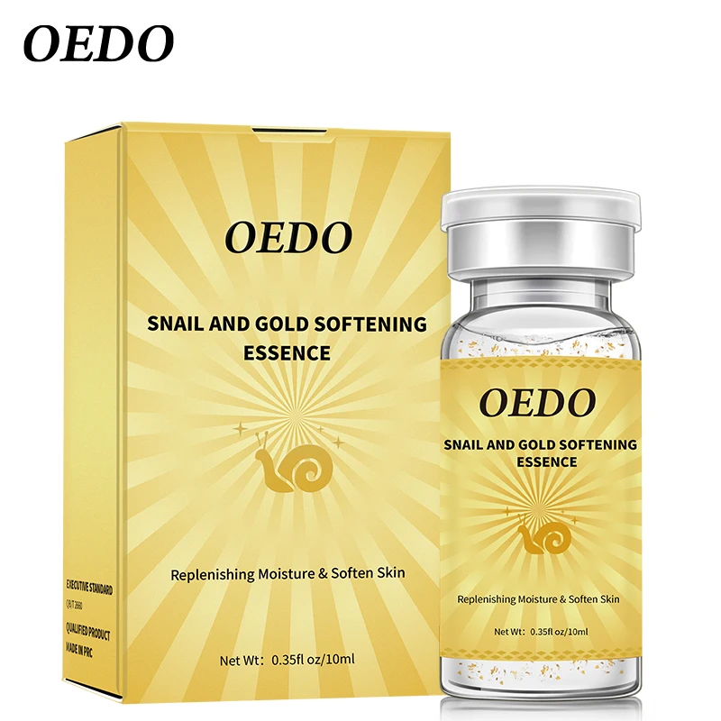 Anti-Aging Snail and Gold Hydrating Hyaluronic Acid Moisturizers Treatment Face Care Cream Serum Snail Pure Extract