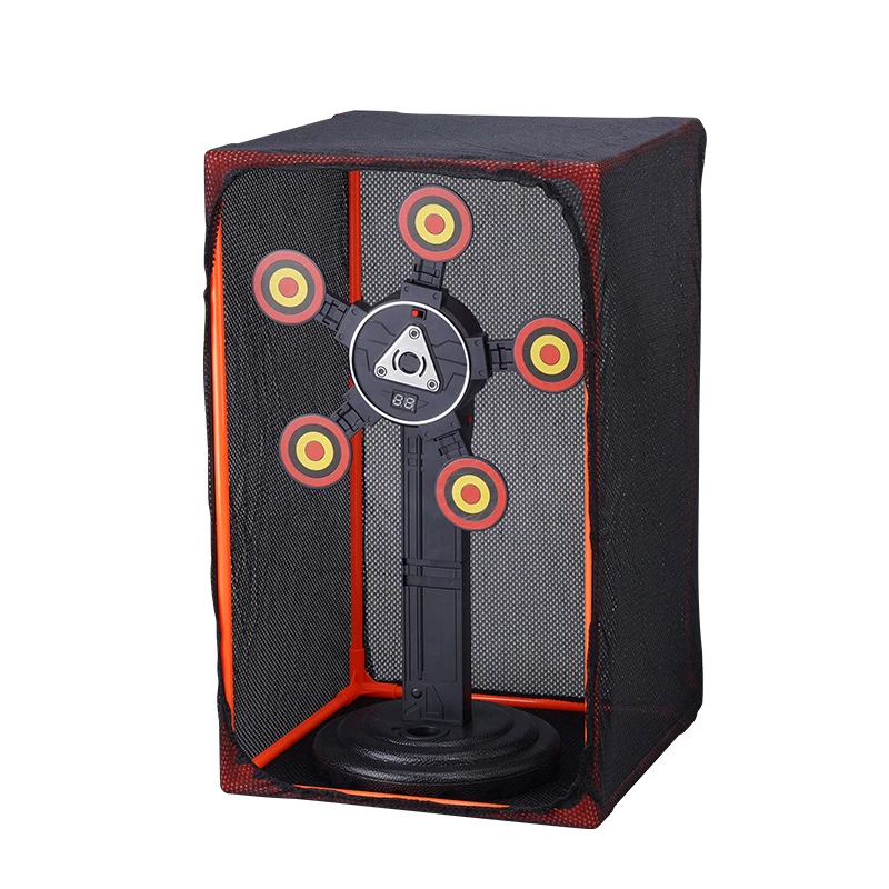 Wholesale Soft Bubble Gel Blaster Gun Auto Reset Electric Shooting Target with net for kids Toy Gun Target