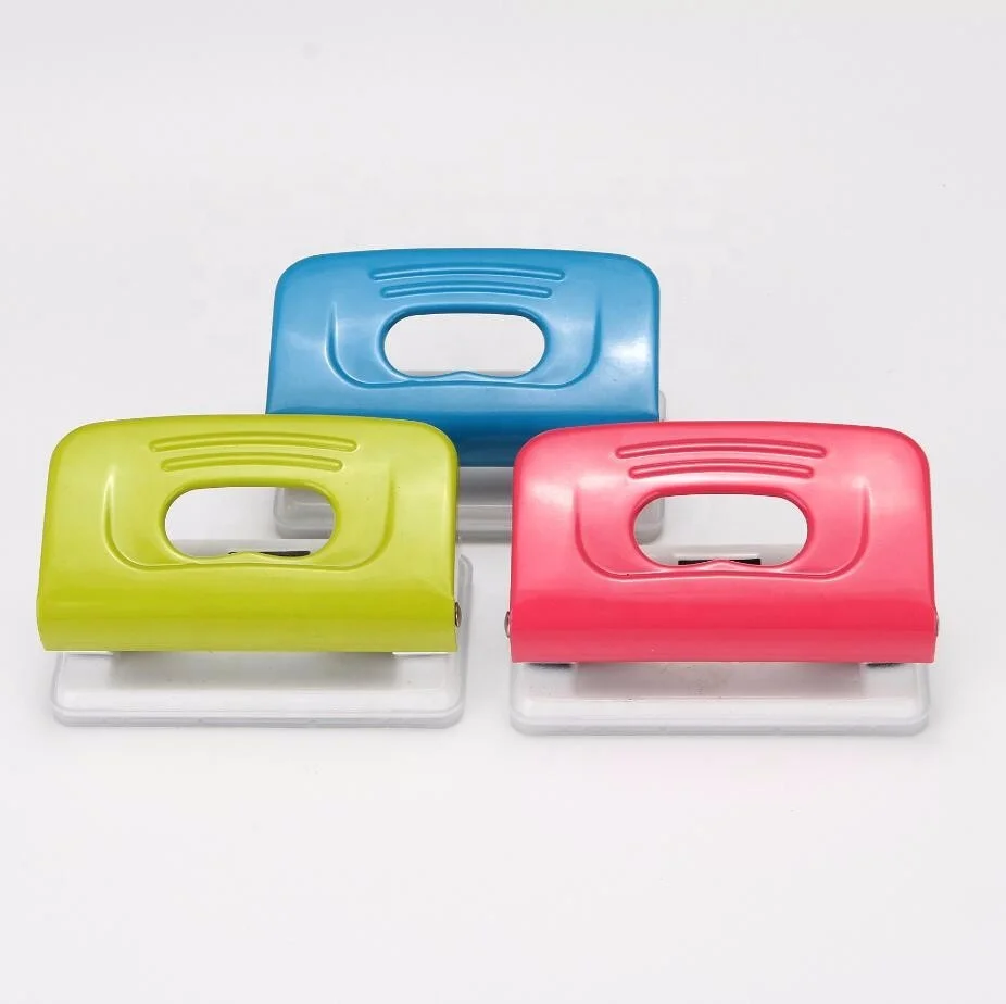 Essential for Punching, Standard 2 Hole 80mm Paper Punch With 10 Sheets Paper in Office and School(5.5mm/6mm)