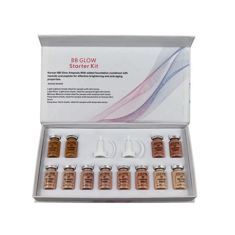 Hotsale Bb OEM Korea Private Label Bb Meso Cream glows Serum Treatment Ampoule Venta al por mayor de crema bb meso