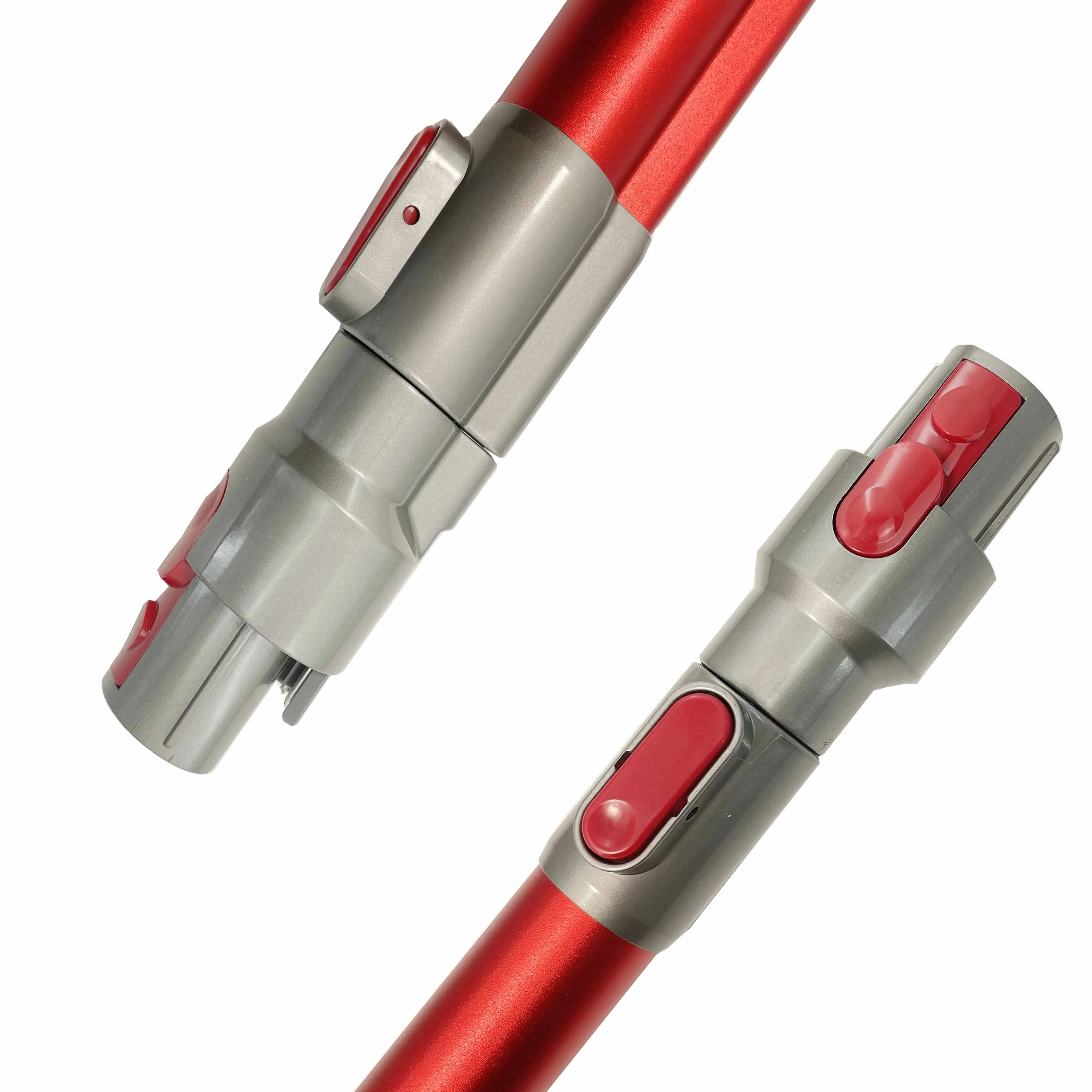 2023 Vacuum cleaner Tube of Red Silver Spray Paint Aluminum Tube Hose Pipe Spare Parts use for vacuum cleaner