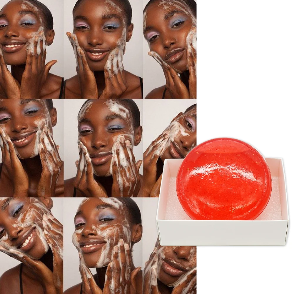 Private Label Handmade Gold Glutathione Soap Whitening cleansing Brightening Removing Hyper Pigmentation Treatment of Melasma