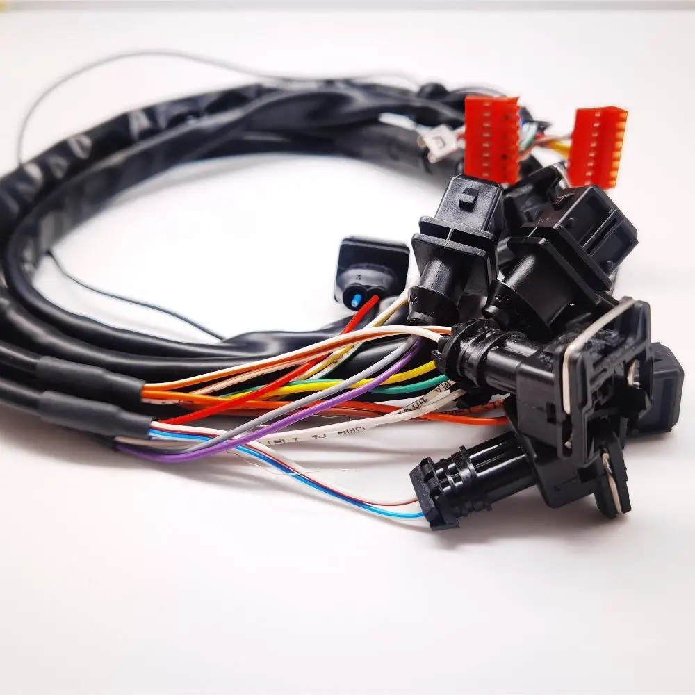 Factory Customized Car Fuel Pump Injector Connector Wire Harness Engine Injector Wire Harness