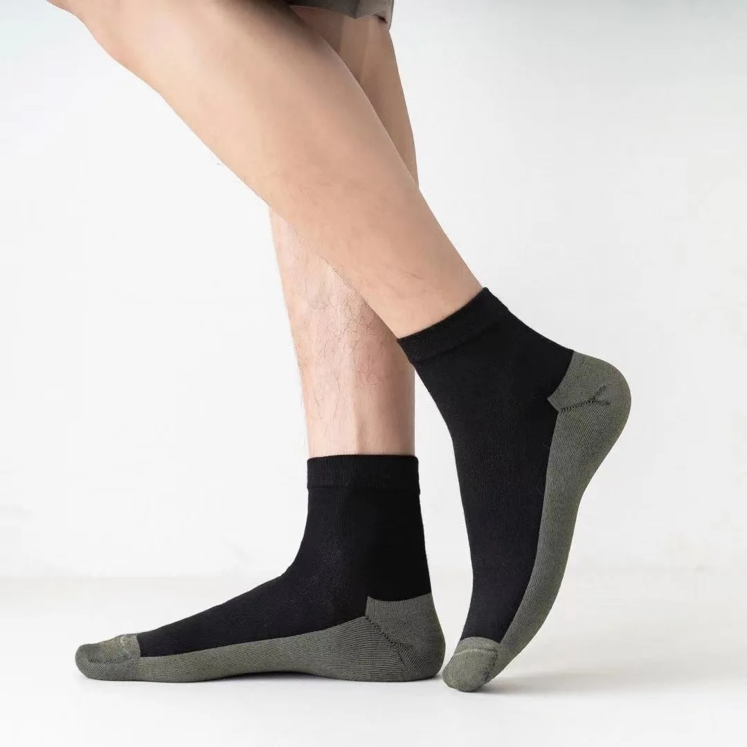 High quality athletic medical invisible Ankle sport infused compression copper socks