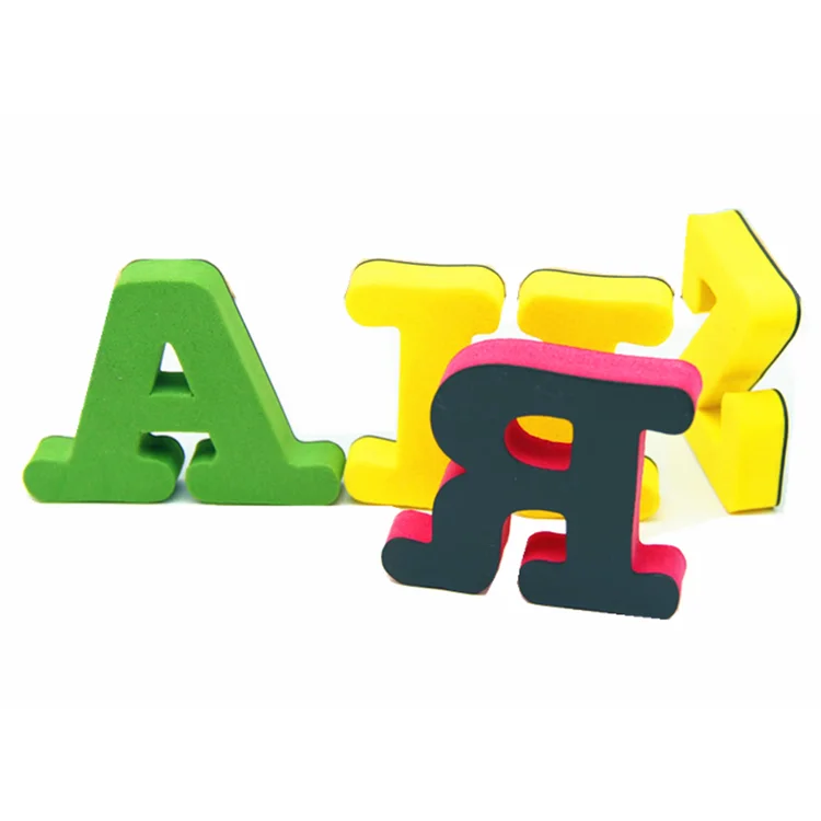 Ready to Ship Portable Tabletop Magnetic Alphabets and Numbers Magnetic S Crabble Alphabet Puzzles Plastic Box OEM for Kids
