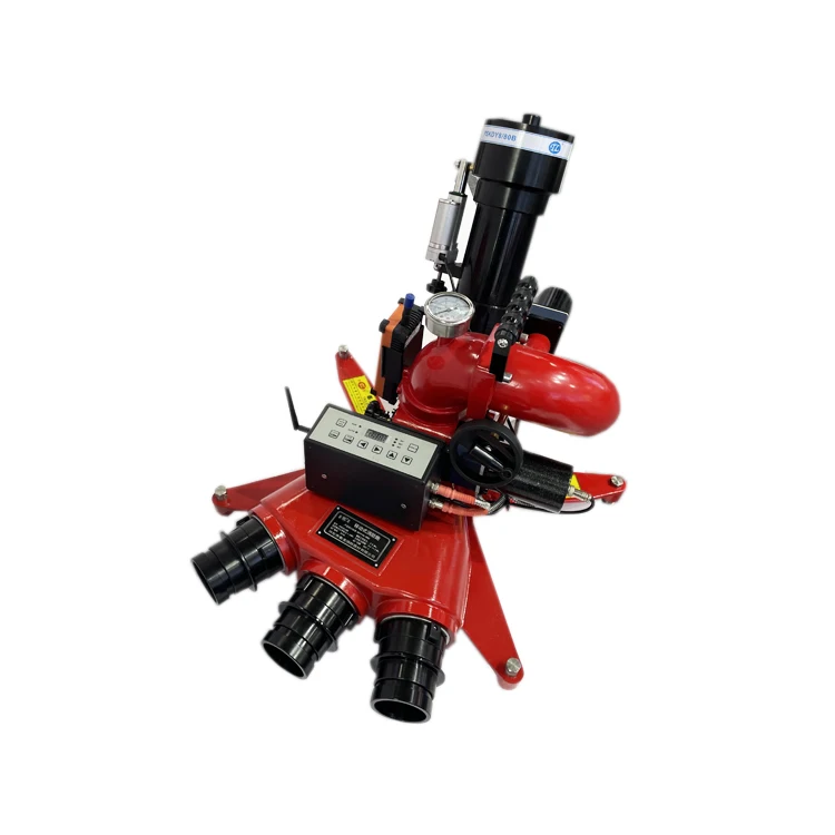 TL Large Flow Electric Remote Control Fire Cannon Fire Fighting Foam Water Monitor
