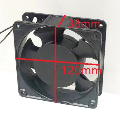 Hot selling axial flow fan   High-performance cooling fan size 120x120x38mm ac fan