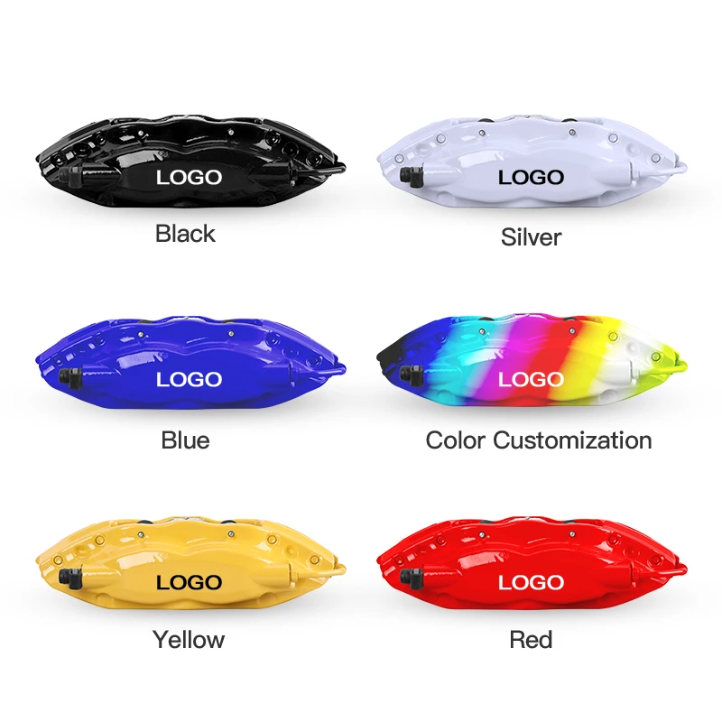 Factory Wholesale Big  Brake Caliper Spare Parts TSL 4 POT Caliper Rear Part 330/355/380mm for Audi a3 a4 a4l a6 2005 2008