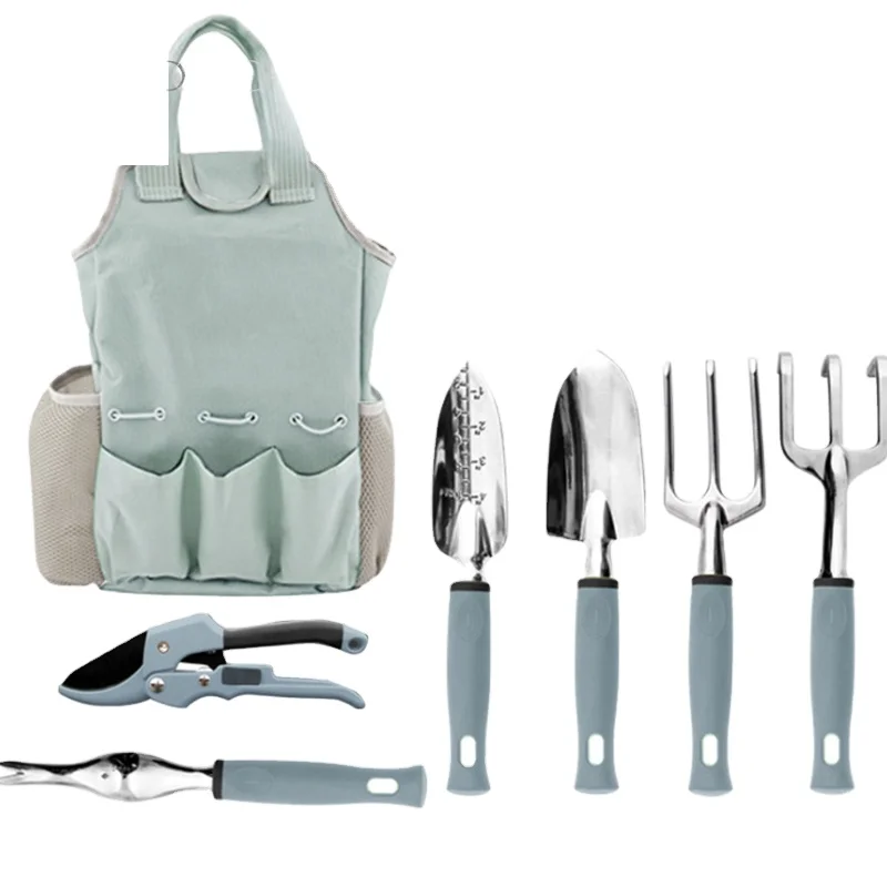 
Wholesale 9 pieces of alloy toolkit multi function garden hand tool sets 