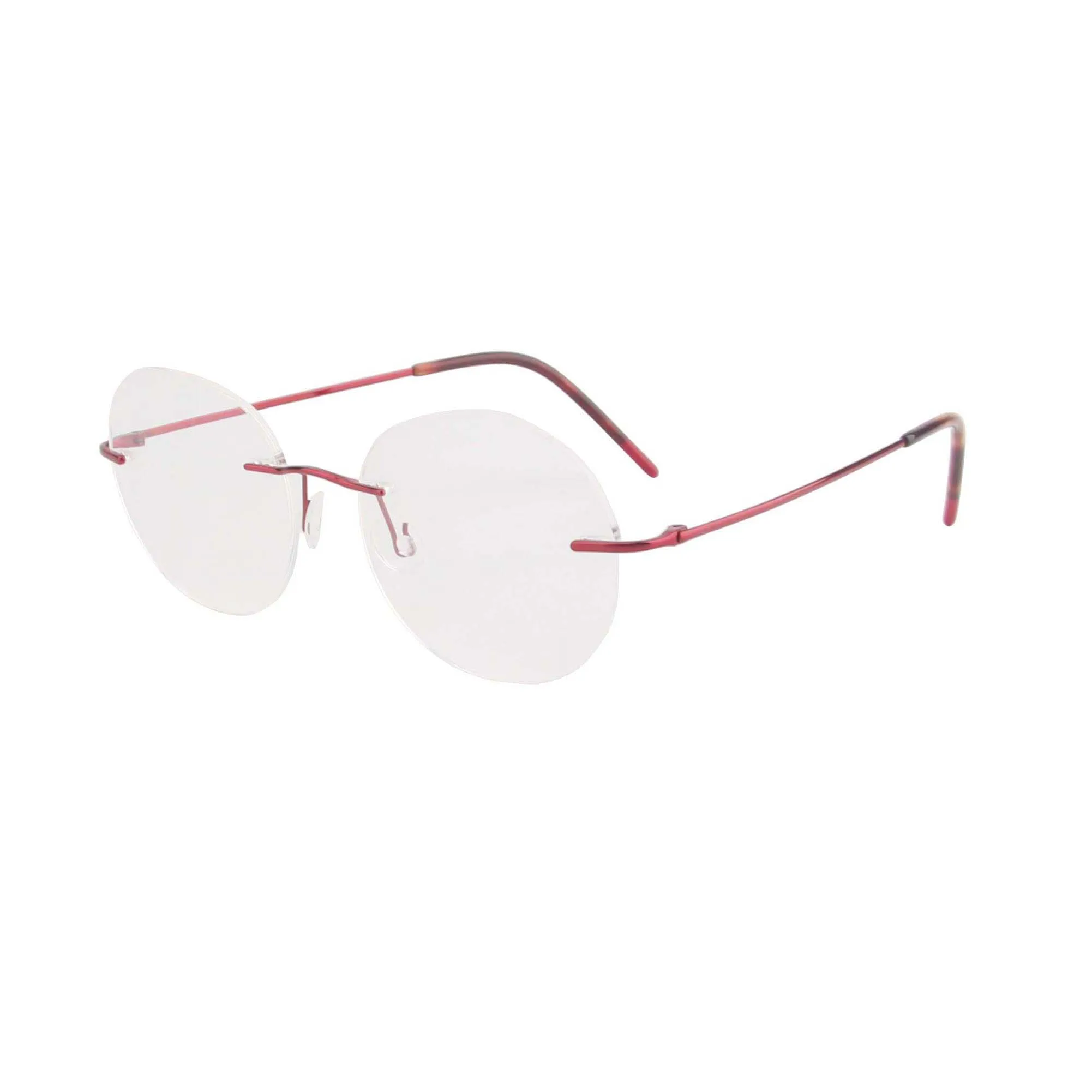 thin durable flex metal women men metal quality eyeglasses Titanium glasses optical frame fashion rimless slim