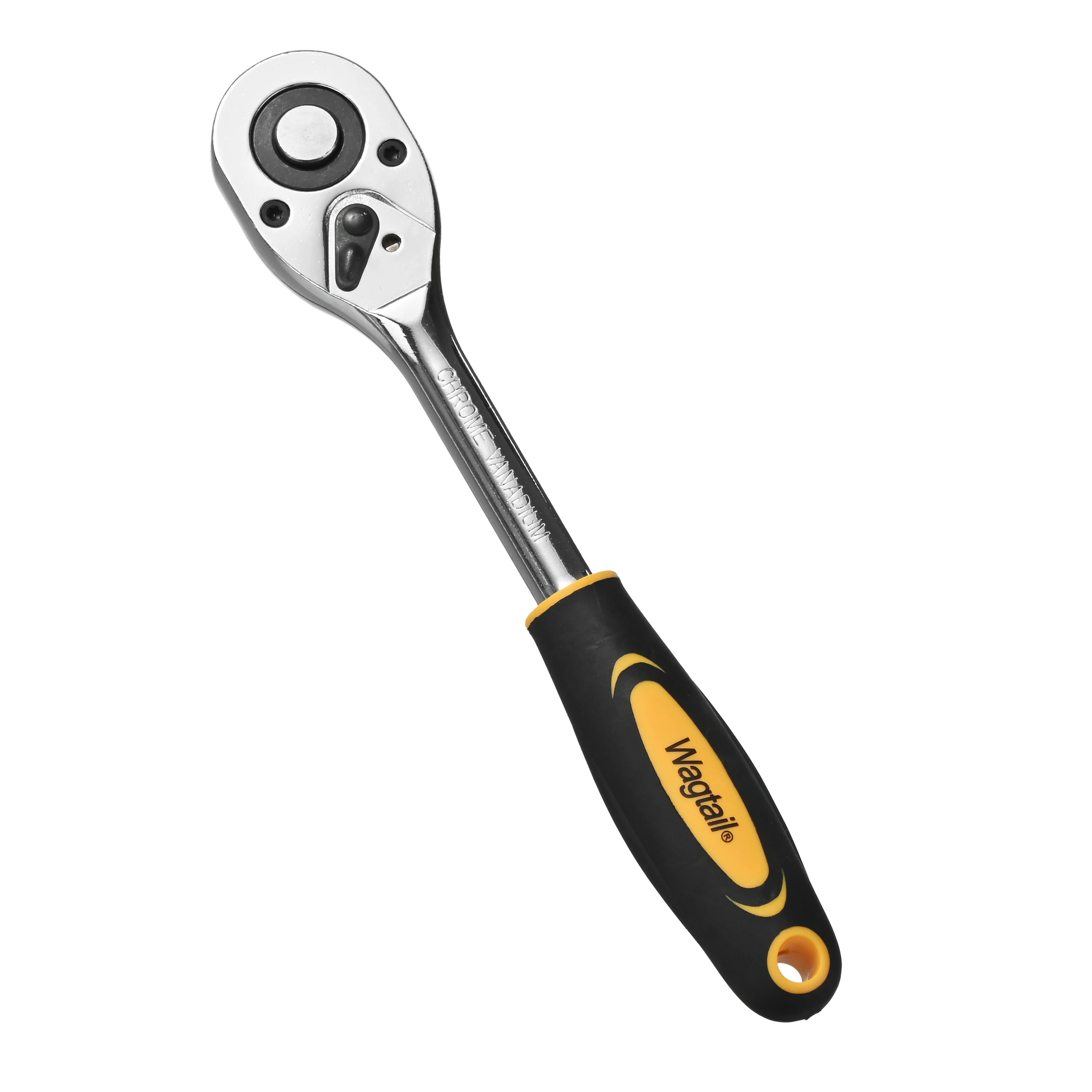 Professional Chrome Vanadium Pro Quick Release Super Handle Combination Half Ratchet Wrench
