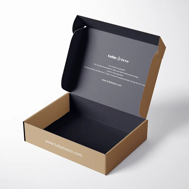 custom mailing box Kraft Box Packaging Mailing  box for clothing and cosmetic packaging