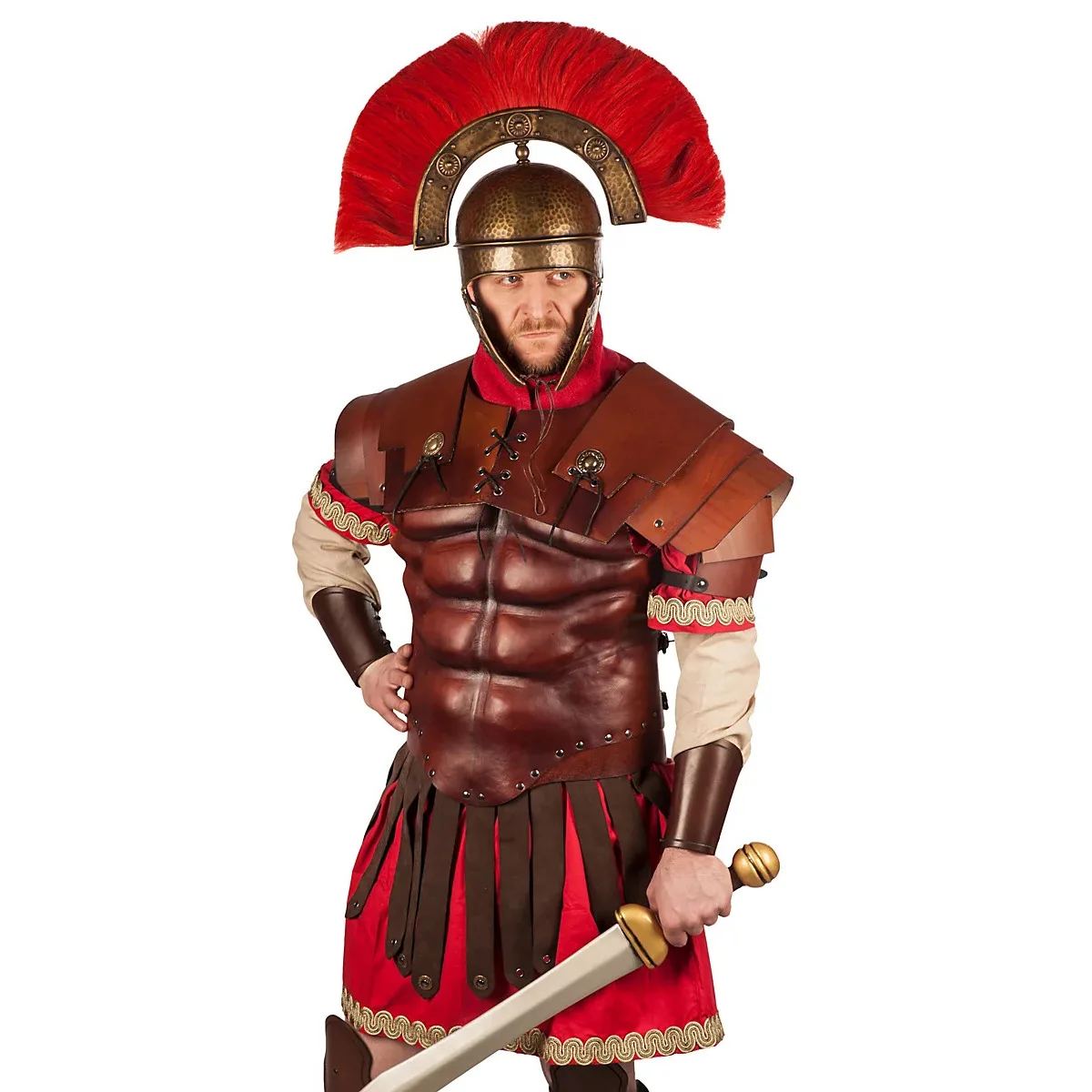 Ancient Roman Legion Gladiator Battle Belt Skirt Gothic Steampunk PU Leather Armor Medieval Greek Cosplay Costume Men Women LARP