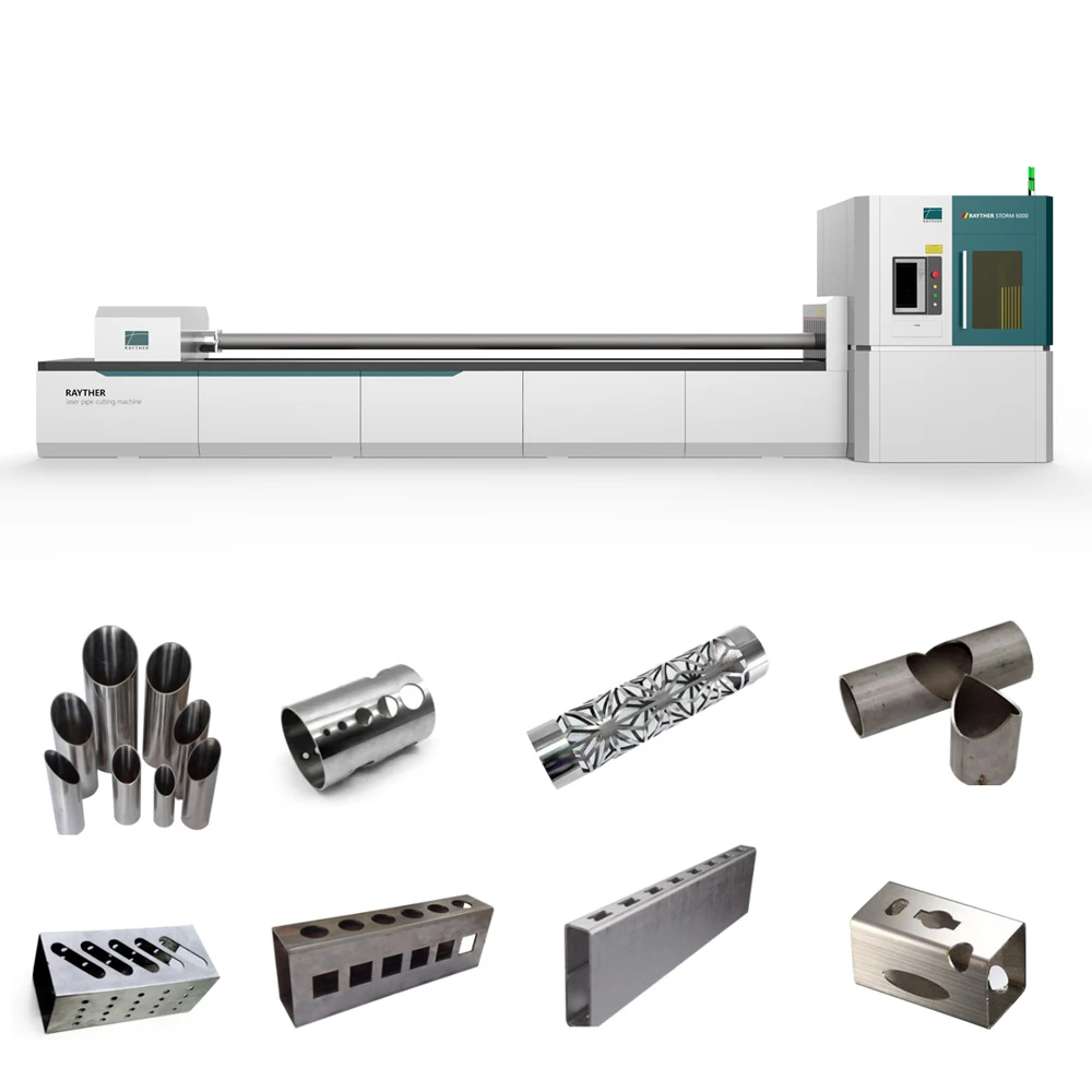 1kw/2kw/3kw/6kw Square And Round Pipe Tube Laser Cutting Machine Bevel Fiber Laser Pipe Cutters with Two Year Warranty