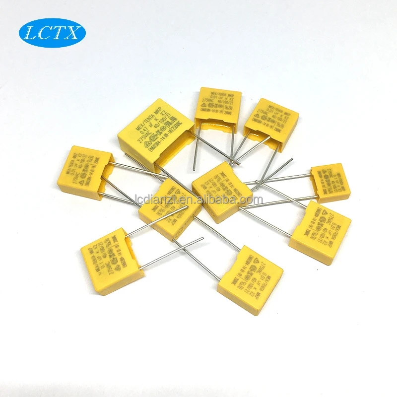 X2 100nF 30nF 470nF MKP 275V  Pitch=15mm Safety Film Capacitors