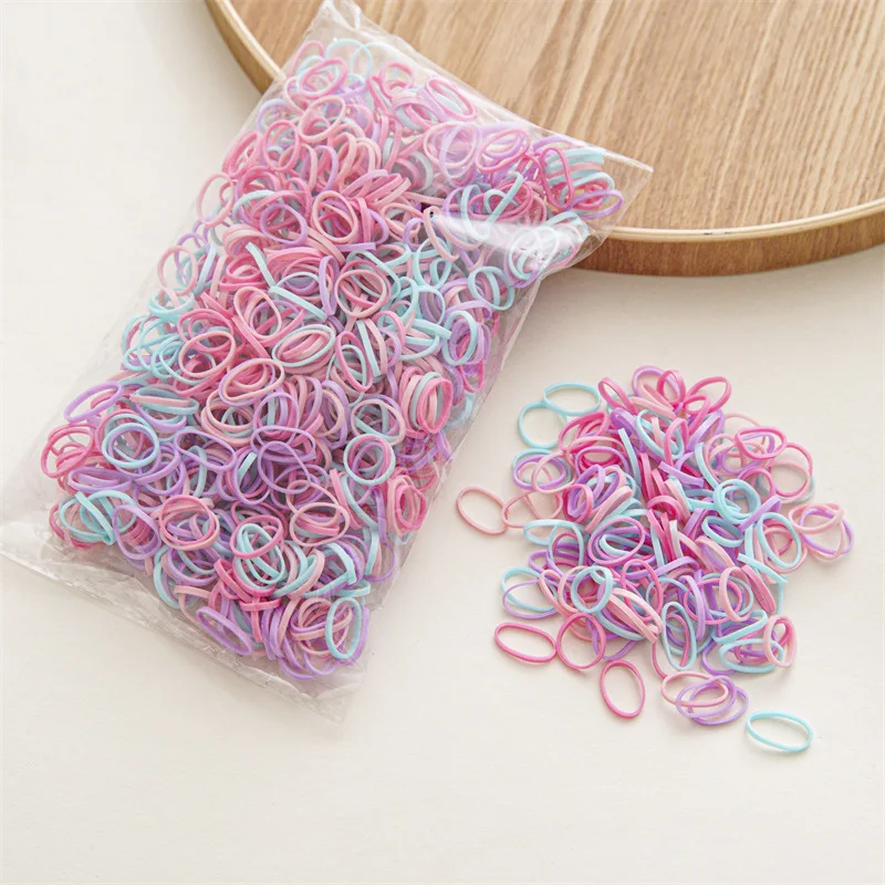Soft Hair Elastics Ties Bands 2mm in Width and 30mm in Length