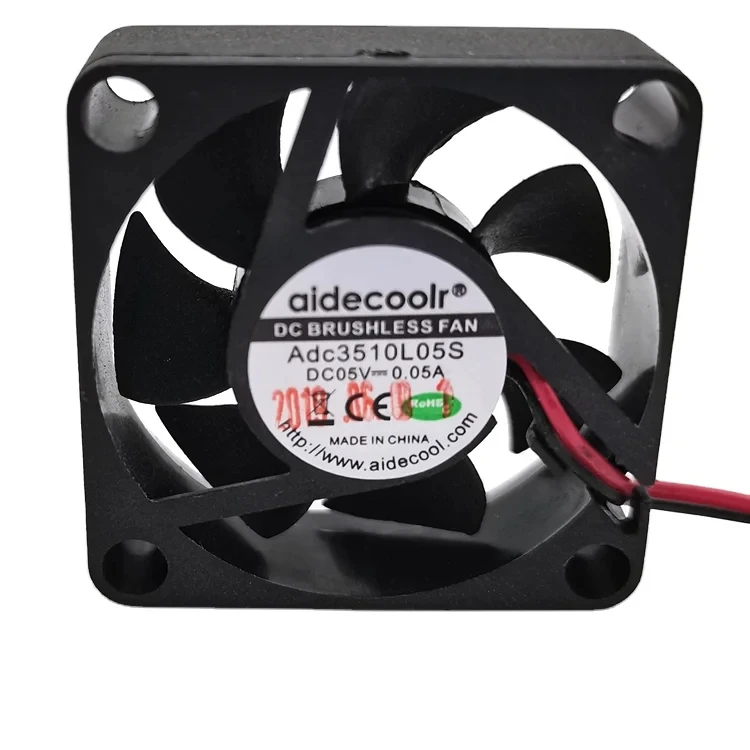Original axial flow fans  DC 35*35*10mm 12v Black Brushless Cooling Fan For Aromatherapy Machine sever & PC