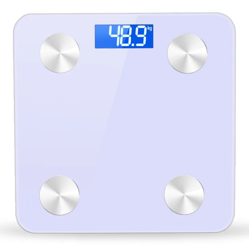 Hot-selling Multi-functional Body Fat Analyzer Electronic Scale LED Blue Tooth Intelligent Body Fat Scale