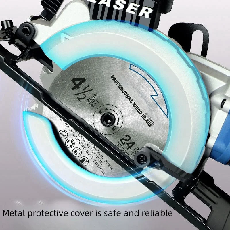 NEOBRISKEN Portable mini handheld electric circular saw machine for cutting stone, wood, plastic, and metal