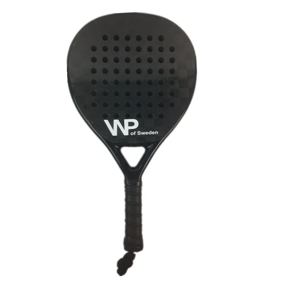 
Professional OEM Custom 3K Carbon Fiber Padel Rackets for Paddle Tennis 