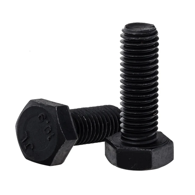 Factory standard ASTM A307 A307M carbon steel m12 hex bolt A325 hot dip galvanized 5/8-11 x 6-1/2 heavy hex structural bolts