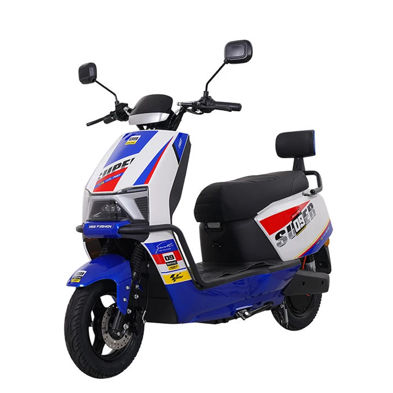 Brazil hot selling 800W electric moped 60KM electric sport motorcycle china two wheel electric scooter for adult